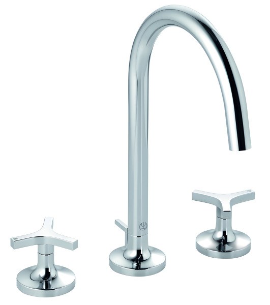 Смеситель для раковины Kludi Nova Fonte Déco 201430539, хром, хром