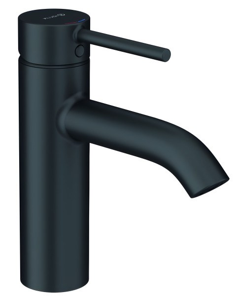 Смеситель для раковины Kludi Bozz 382823976, черный матовый, черный матовый