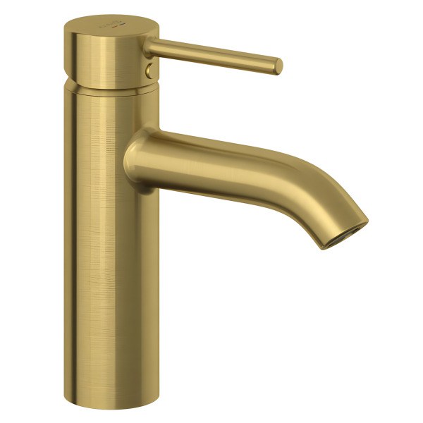 Смеситель для раковины Kludi Bozz 38288N076 с донным клапаном, золото  с донным клапаном, золото