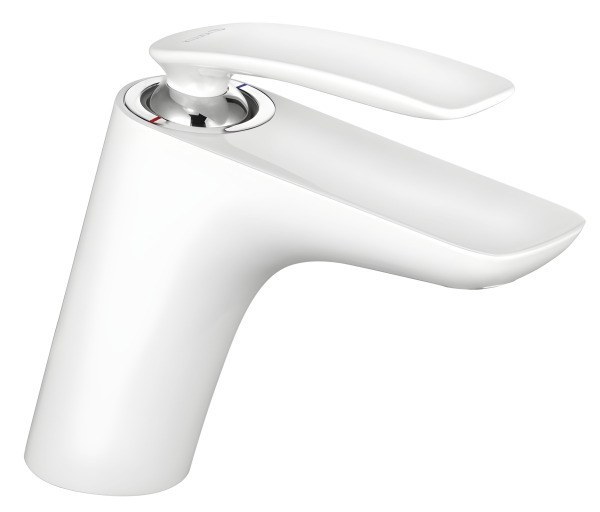 Смеситель для раковины Kludi Balance 520269175, белый матовый, белый матовый