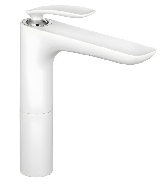 Смеситель для раковины Kludi Balance 522969175, белый матовый, белый матовый
