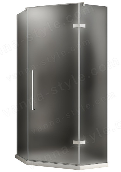 Душевой уголок Abber Ewiges Wasser AG05080M 80x80, профиль хром 80x80, профиль хром