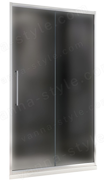 Душевая дверь Abber Schwarzer Diamant AG30110MH 110x195, профиль хром 110x195, профиль хром