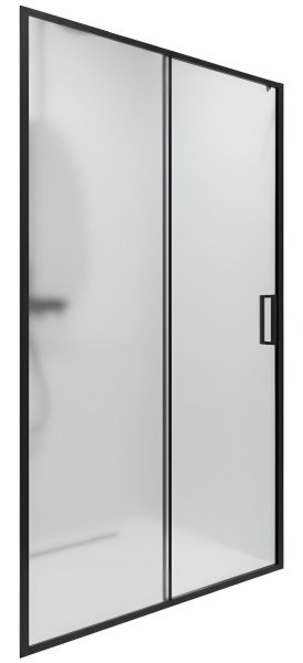 Душевая дверь Timo TD-150/03F-6 150x195, профиль черный 150x195, профиль черный