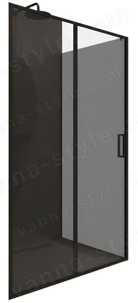 Душевая дверь Timo TD-120/03GR-6 120x195, профиль черный 120x195, профиль черный