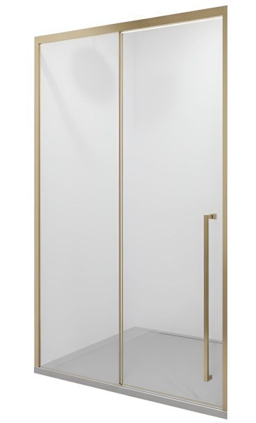 Душевая дверь Timo TDSS-130/17C-8R 130x200, профиль матовое золото 130x200, профиль матовое золото