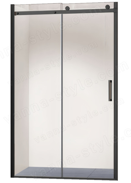 Душевая дверь Vincea Como VPS-1C120CLB 120x195, профиль черный 120x195, профиль черный
