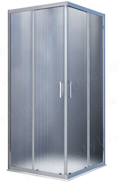 Душевой уголок Vincea Alpha VSS-3AL800MT 80x80, профиль хром 80x80, профиль хром
