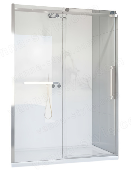 Душевая дверь Vincea Como Soft VDS-1CS140CL 140x195, профиль хром 140x195, профиль хром