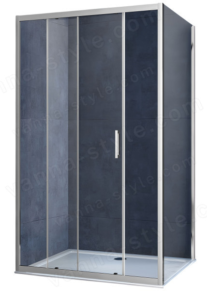 Душевой уголок Vincea Alpha VSR-3AL8015CL 150x80, профиль хром 150x80, профиль хром