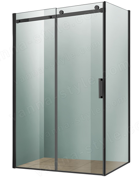Душевой уголок Vincea Como VSR-1C9013CLB 130x90, профиль черный 130x90, профиль черный
