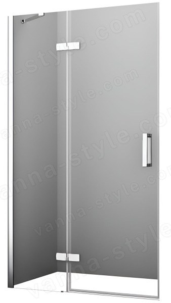 Душевая дверь WasserKraft Aller White 10H05LW 120x200, профиль хром