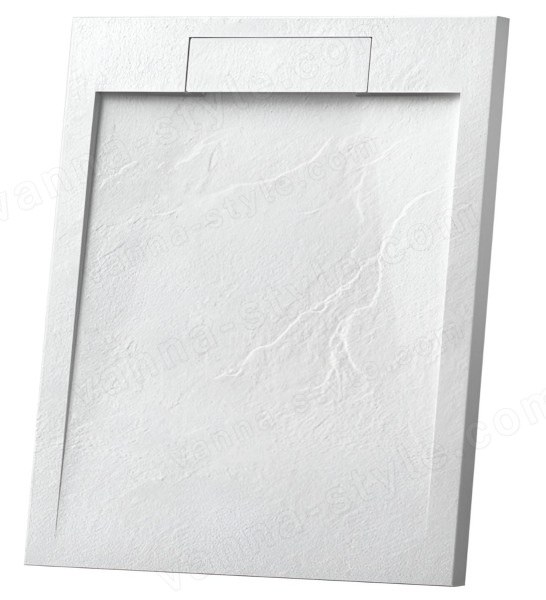 Душевой поддон Vincea VST-4SRL9090W 90x90 из искусственного камня, белый 90x90 из искусственного камня, белый матовый