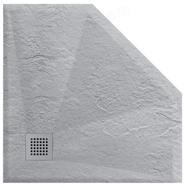 Душевой поддон Vincea VST-4SP1010G 100x100 из искусственного камня 100x100 из искусственного камня, серый