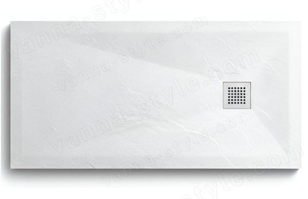 Душевой поддон Vincea VST-4SR8011W 110x80 из искусственного камня 110x80 из искусственного камня, матовый белый
