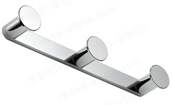 Крючок тройной Colombo Mini CD117.CR, хром, хром