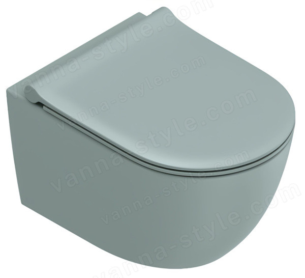 Подвесной унитаз Catalano Sfera 0511500028, Aqua Satinato