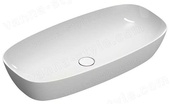 Раковина накладная Catalano Alvea 0622800001 80x40, белая 80x40, белая