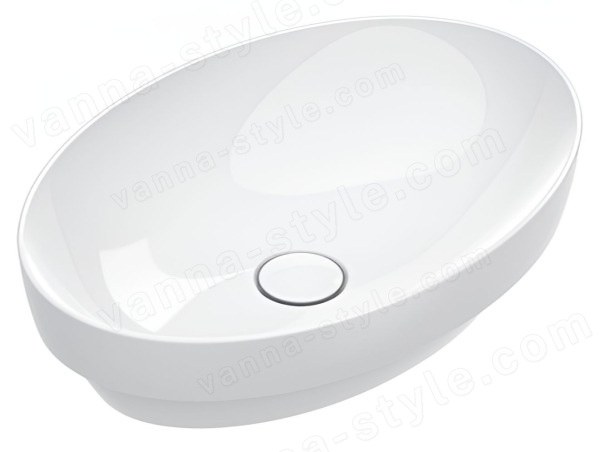 Раковина накладная Catalano Sfera 0524580001 58x40, белая 58x40, белая