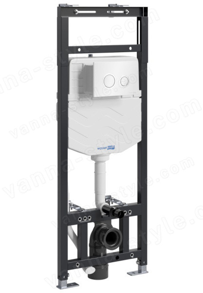 Инсталляция для унитаза Wasser Kraft Alme 15TLT.010.ME.WH01