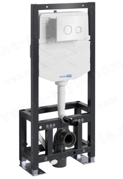Инсталляция для унитаза Wasser Kraft Dill 61TLT.010.ME.WH01