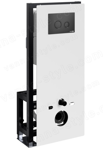 Инсталляция для унитаза Wasser Kraft Glan 66TLT.010.ME.WH.MB01