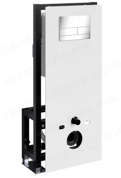 Инсталляция для унитаза Wasser Kraft Glan 66TLT.010.ME.WH.CH04