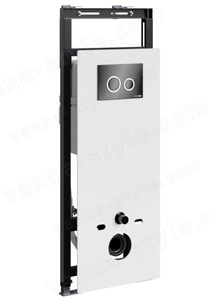 Инсталляция для унитаза Wasser Kraft Salm 27TLT.010.ME.WH.PB01