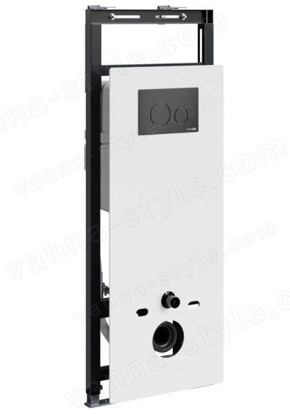 Инсталляция для унитаза Wasser Kraft Salm 27TLT.010.ME.WH.MB02 