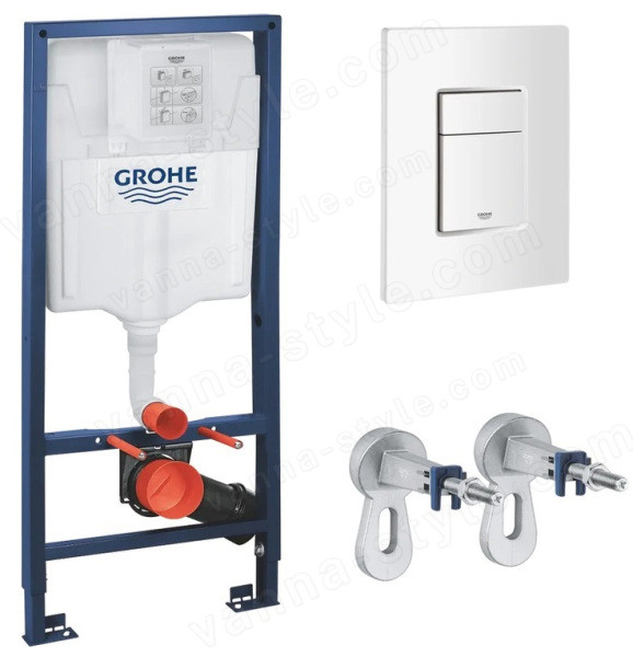 Инсталляция для унитаза Grohe Rapid SL 38772SH0 с кнопкой  с кнопкой