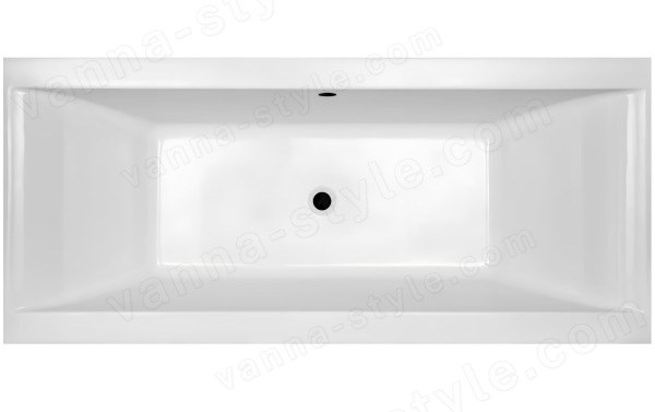 Акриловая ванна C-Bath Poseidon 170x75 CBQ008001, прямоугольная