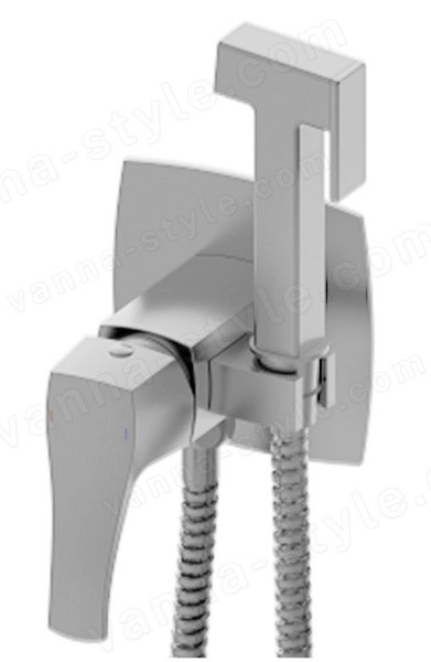Гигиенический душ со смесителем Wonzon&amp;Woghand Flex WW-88829072-BN брашированный никель