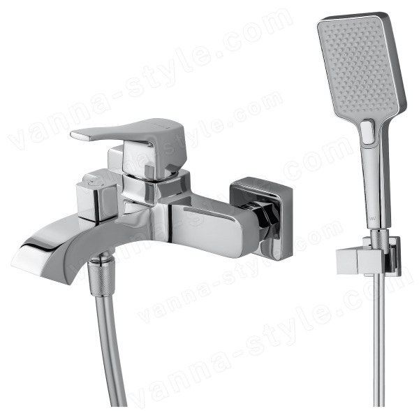 Смеситель для ванны Wonzon&Woghand Flex WW-88037072-CR, хром