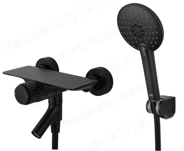 Смеситель для ванны Wonzon&amp;Woghand Click WW-FE05L221-MB