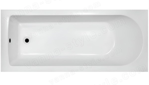 Акриловая ванна C-Bath Geba 180x75 CBQ009002, прямоугольная