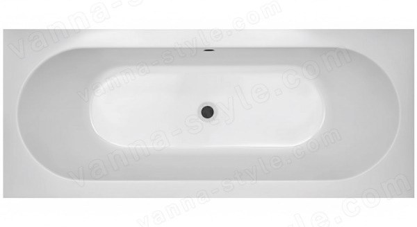 Акриловая ванна C-Bath Cora 180x80 CBQ001002, прямоугольная