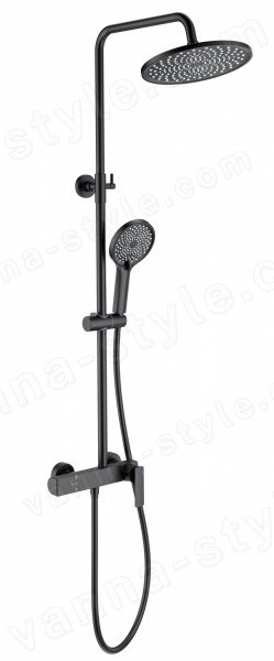Душевая система Wonzon&amp;Woghand WW-B3517-MB черная матовая