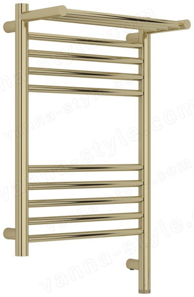 Полотенцесушитель электрический Сунержа Богема 3.1 с полкой 40x60, шампань