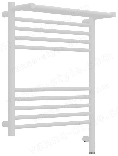 Полотенцесушитель электрический Сунержа Богема 3.1 R с полкой 50x60, белый матовый