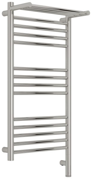 Полотенцесушитель электрический Сунержа Богема 3.1 R с полкой 40x80, хром