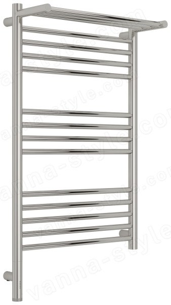 Полотенцесушитель электрический Сунержа Богема 3.1 L с полкой 50x80, хром