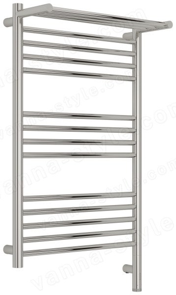 Полотенцесушитель электрический Сунержа Богема 3.1 R с полкой 50x80, хром