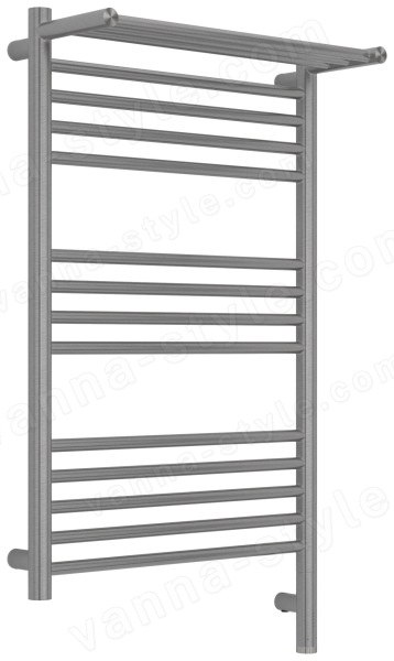 Полотенцесушитель электрический Сунержа Богема 3.1 R с полкой 50x80, сатин