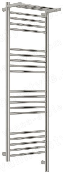 Полотенцесушитель электрический Сунержа Богема 3.1 R с полкой 40x120, хром