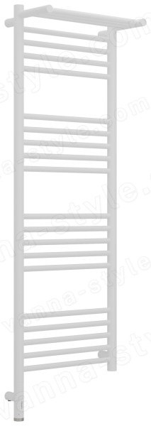 Полотенцесушитель электрический Сунержа Богема 3.1 L с полкой 40x120, белый матовый