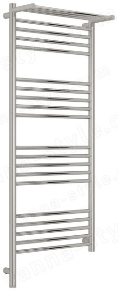 Полотенцесушитель электрический Сунержа Богема 3.1 L с полкой 50x120, хром