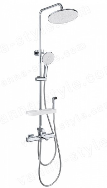 Душевая система Wonzon&amp;Woghand Solid WW-C3011-A1-CR, хром