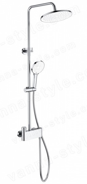 Душевая система Wonzon&amp;Woghand Muse Corno WW-B3110-CR, хром