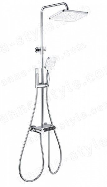 Душевая система Wonzon&Woghand Muse Corno WW-B3112-CR, хром