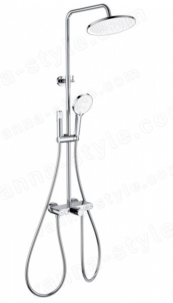 Душевая система Wonzon&Woghand Muse Selesta WW-B4113-CR, хром